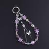 Elegant Butterfly Flower Crystal Keychain for Women Fashionable and Durable Keyrinsg Accessory for Bags and Keys