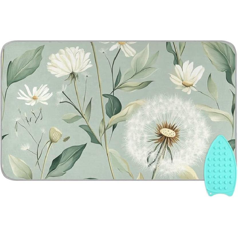 Ironing Mat Portable Ironing Pad Ironing Blanket for Table Top Heat Resistance Double-Side Using Travel Large 47.2 x 27.6 Inch Foldable Lightweight