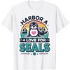 Funny Harbor Seal Animal Lover Men Women Kids T-Shirt