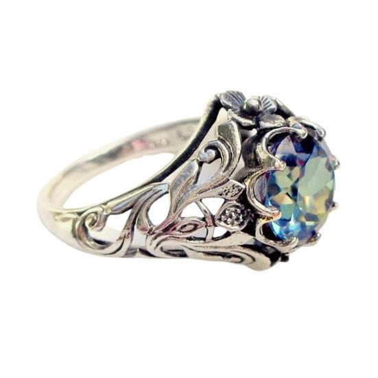 

Кольцо унисекс с выдолбленным искусственным драгоценным камнем для мужчин и женщин, винтажное кольцо на палец с резьбой US 10 серебряный