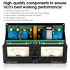 Douk Audio VU3 Dual Analog VU Meter, 2-Way Amp/Speaker Switch, DB Panel Display Audio Switcher Box
