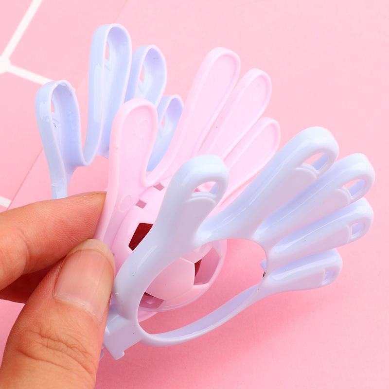 Hand Bell Baby Puzzle Rattle Baby Soothing Grip Training Toy Clapping Hand Instrument Palm Clapping