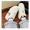 Men's 2025 Niche Summer Breathable Anti-Odor White Thick-Soled Height-Increasing Casual Sneakers
