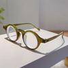 Vintage Luxury Brand Designer Round Optical Glasses Small Frame Women For Men Steampunk Computer Popular Myopia Glasses Frame