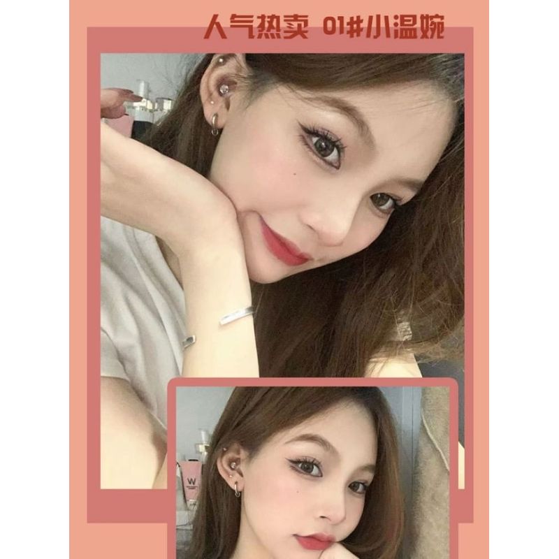 HERORANGE - Airy Velvet Liquid Lipstick - #01-#03