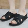 Fashion 2025 Spring And Summer Sandals For Women Comfortable Breathable Versatile Large Size Casual Light And Sweet Thick-Soled Slippers