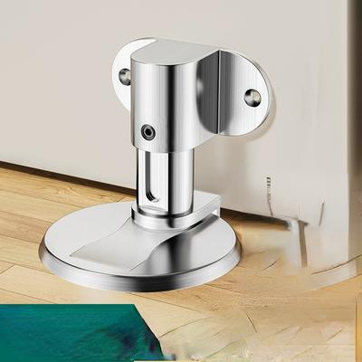 1Pc Punch-free Invisible Door Stop Household Bedroom Door Touch Door Door Stop Bathroom Floor Stop Anti-collision