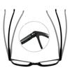 2026 New Fashion Photochromic Reading Glasses for Men Women Elderly, Business Single-Lens Anti Blue Light Presbyopia Eyewear