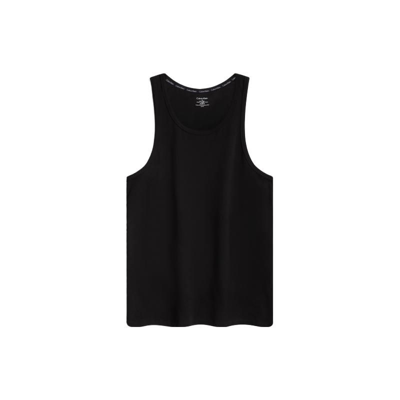 

Calvin Klein Solid Color Round Neck Straight Casual Vest Men Tops NB1099-001 M