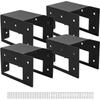 Galvanized Steel Coated Firewood Storage Rack with Adjustable Dimensions Supports Heavy Logs for Indoor and Outdoor Use