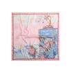 1116 new pastoral silk scarf spring and summer versatile temperament scarf shawl dual-purpose French simple simulation silk square scarf
