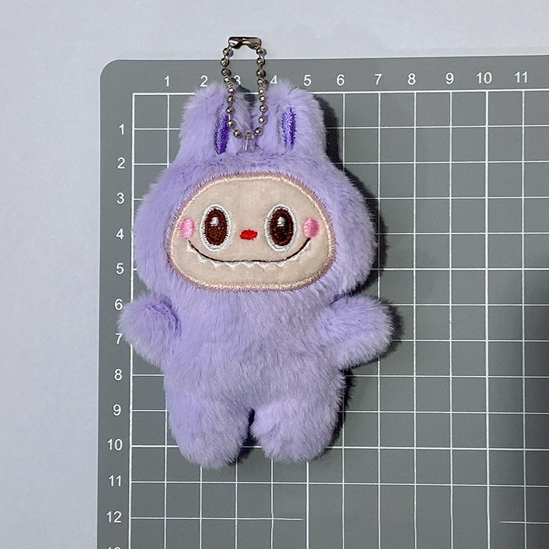 Cartoon Plush Cute Rabbit Doll Doll Pendant School Bag Decoration Keychain