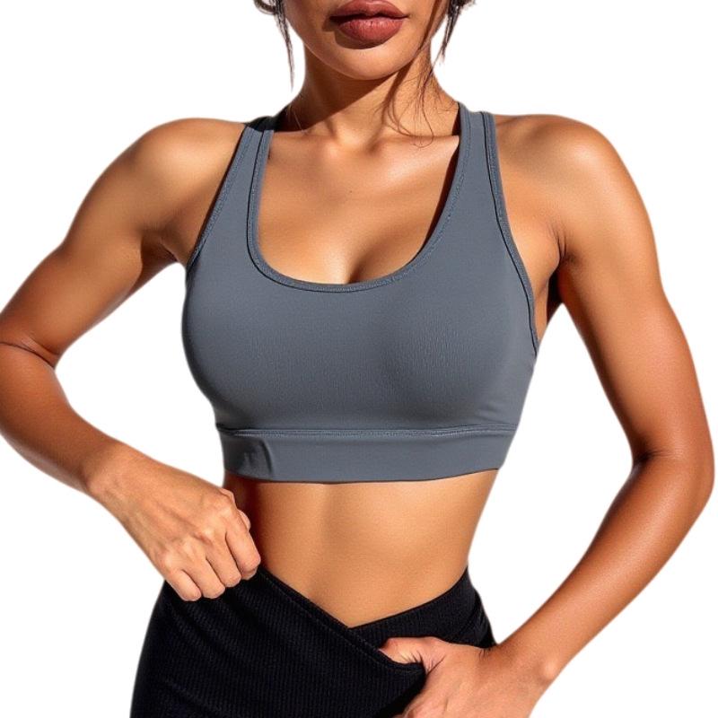 Women's Shockproof High-Intensity Sports Bra for Yoga & Running
