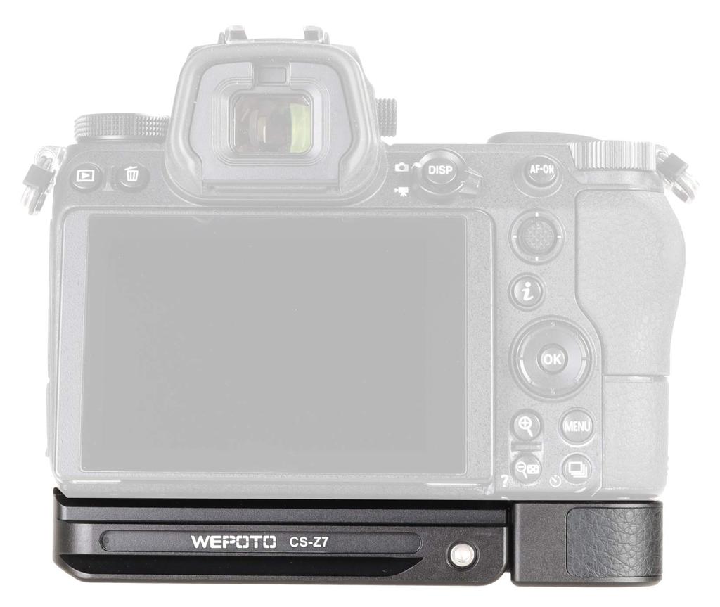 WEPOTO Metall-Handgriff für Nikon und Z7II CS-Z7 Z5, Z6, Z7, Z6II,