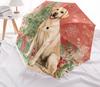 Christmas dog, automatic folding umbrella, portable and foldable design, 8 ribs, a Christmas or birthday gift.