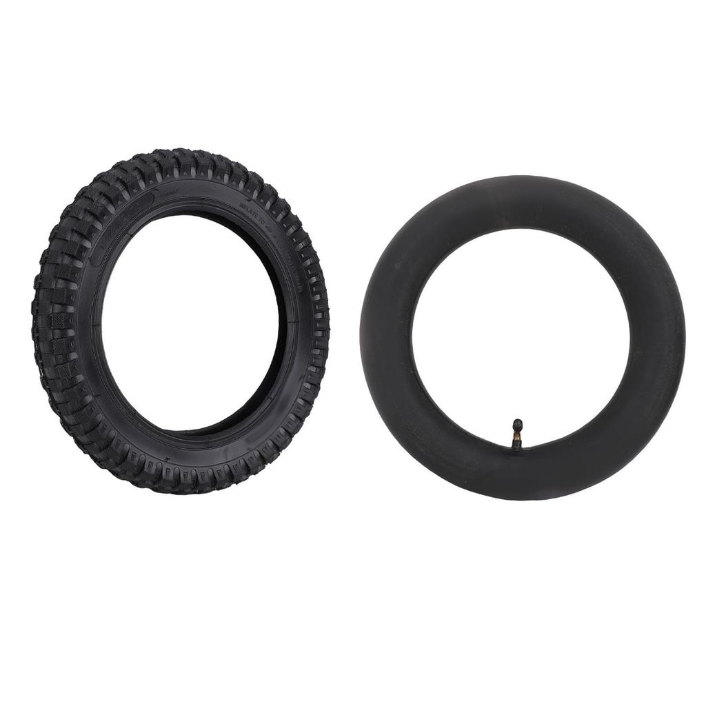 Inner Outer Tire Set 12.5x2.75 Rubber Dirt Bike Inner Tube Outer Tyre Set for 49ml Motorcycle