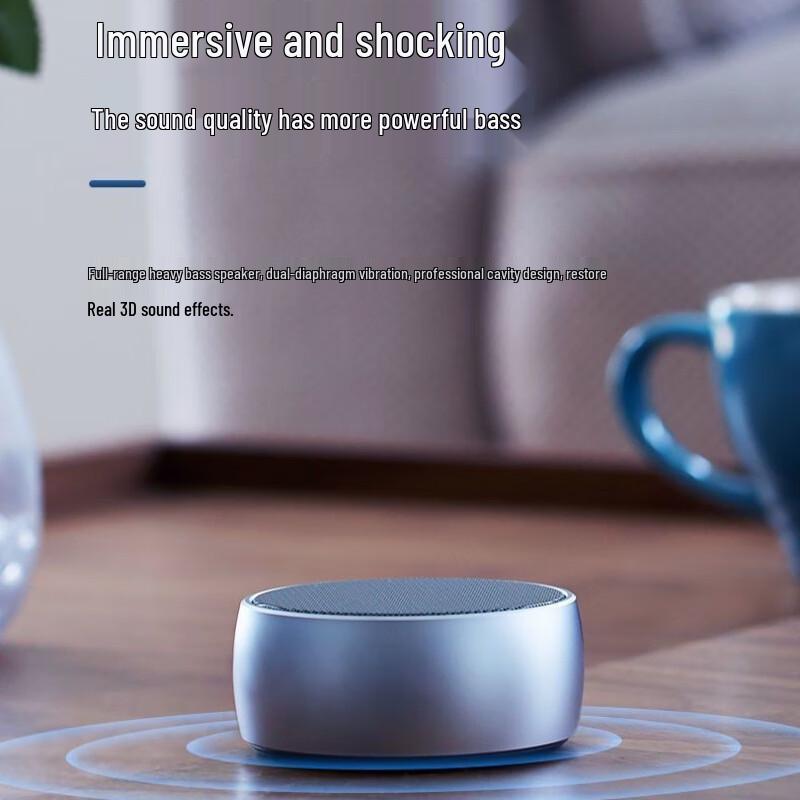 BS01: Compact Bluetooth Speaker for Outdoor Camping, Travel, and Home Use