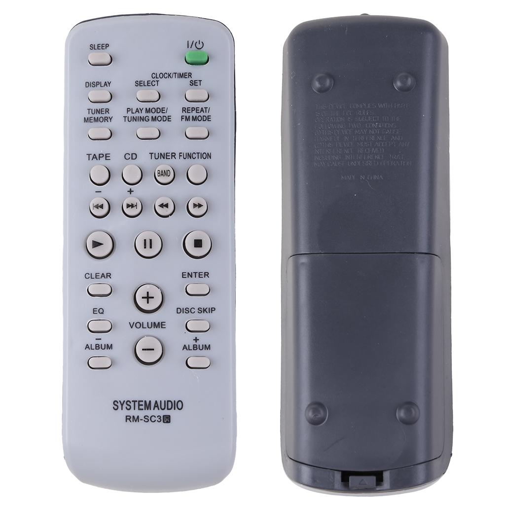 Vhodné pre diaľkové ovládače RM-SC30, RM-SC31, RM-SC50, RM-SC55, MHC-RG222, MHC-RG221, MHC-RG222.