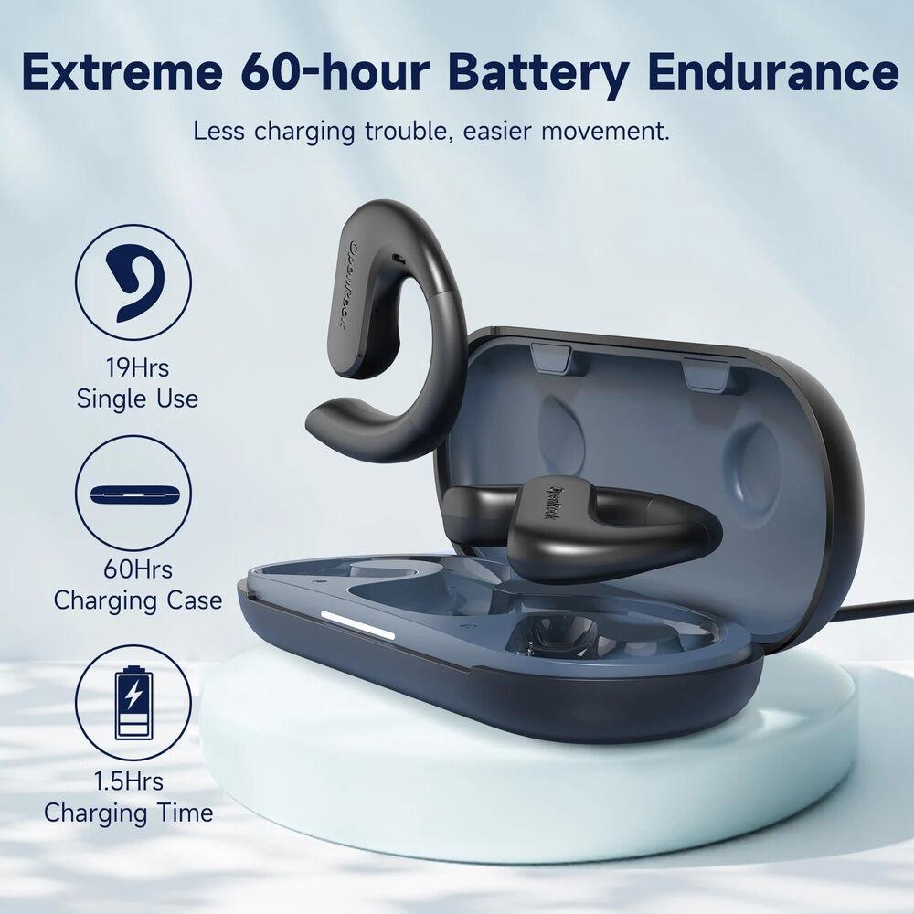 OpenRock S Bluetooth Earphones Open Ear Wireless Earbuds TWS Hi-Res