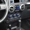 För Jeep Wrangler JK 2012-2017 Luftkonditionering CD-brytare Fönsterkontroll Vred Dekorationsring Kåpa Aluminiumlegering