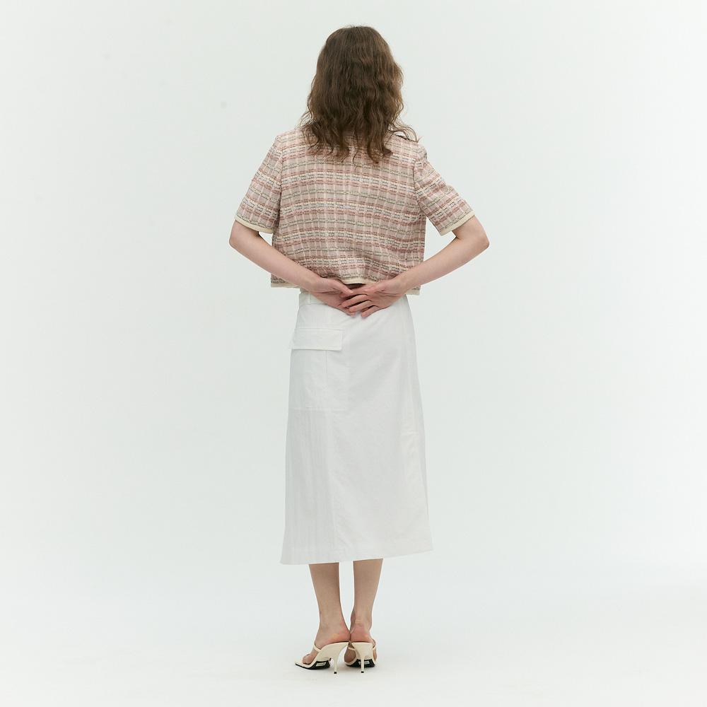 Ibiem Layered Wrap Skirt Emp5Wsk020