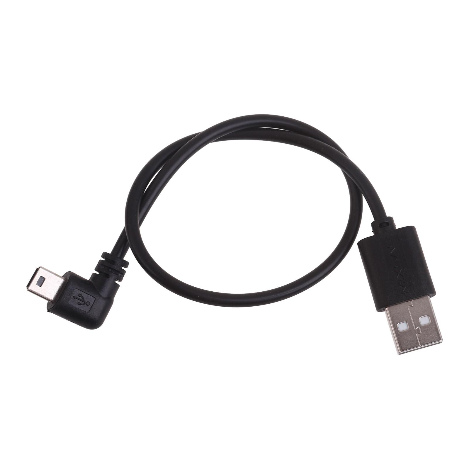 

Mini USB B Type 5pin Male левый/правый изогнутый на 90 градусов к USB2.0 Male зарядный шнур right