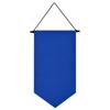 Triangle Flag Wall Hanging Canvas Banner Hanging Brooch Pin Display Durable Multifunctional Badge Storage Pin Display Pennant