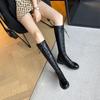 Long Boots For Women  Autumn New Knight Boots Look Slim  British Style Not Over The Knee Long Boots