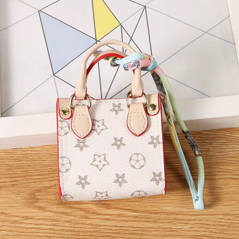 Tote bag mini change bag mini bag pendant earphone bag key bag car pendant surprise baby mini bag