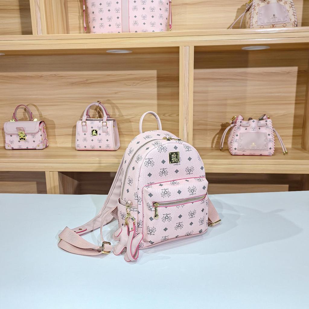 Women's Retro Floral Backpack, Classic Style, Fashionable, Large Capacity, Perfect for Commuting