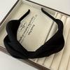 [Popular in Europe And America] Ins Style Easy Bow Headband, Full of Texture, Create a Delicate Shape, Easy Solid Color Bow Headband,