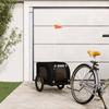 Vidaxl Bicycle Trailer For Pets, Oxford Fabric And Iron