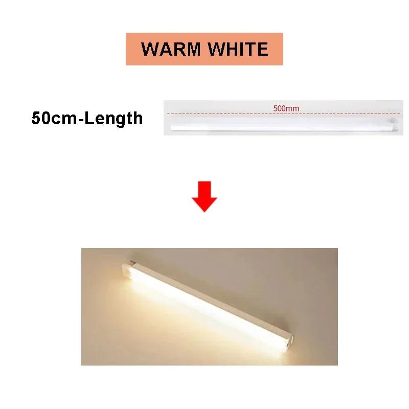 2pcs Smart LED Sensor Light USB Rechargeable Cabinet Lighting Suitable for Kitchen Wardrobes Cabinets Stairs Corridors Shelves
