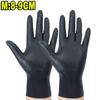 Thick Heavy Duty Nitrile Gloves 8Mil Extra Mechanic Home Garden Disposable Glove with Textured Grip Antislip Safety Work Gloves