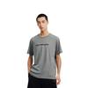 Nike T Shirts Men's Dark Gray Crew Neck Moderate Straight Fit DQ1906-063