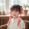 2pcs Lion Children's Chinese Hairpin Bow Ancient Style Hair Clip Cute Hanfu Hair Accessories  Winter