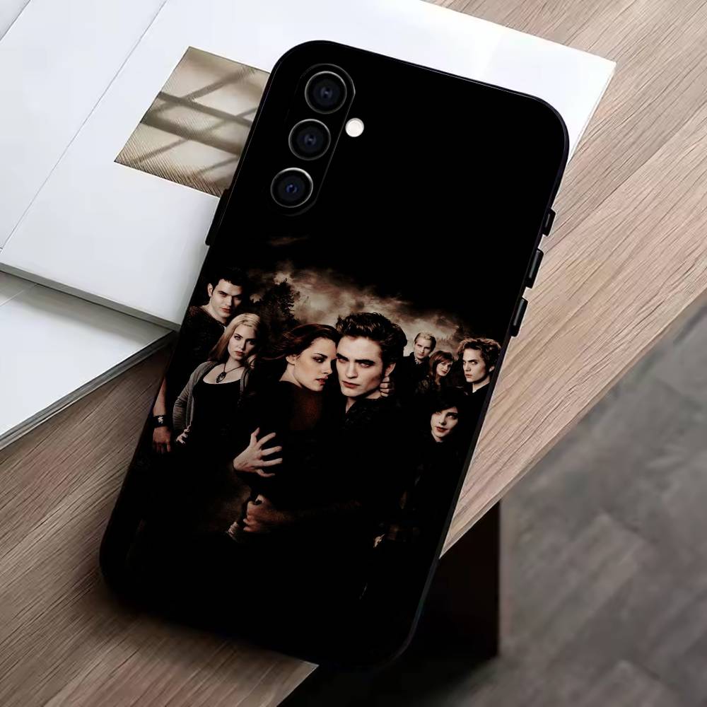 T-Twilight Saga Edward Phone Case For Samsung Galaxy A73,A72,A71,A70,A53,A52,A51,Others Soft Black Cover