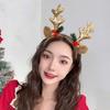 Sequins Deer Horn Mushroom Women Hair Hoops Korean Style Hairbands Elk Antler Christmas Headbands