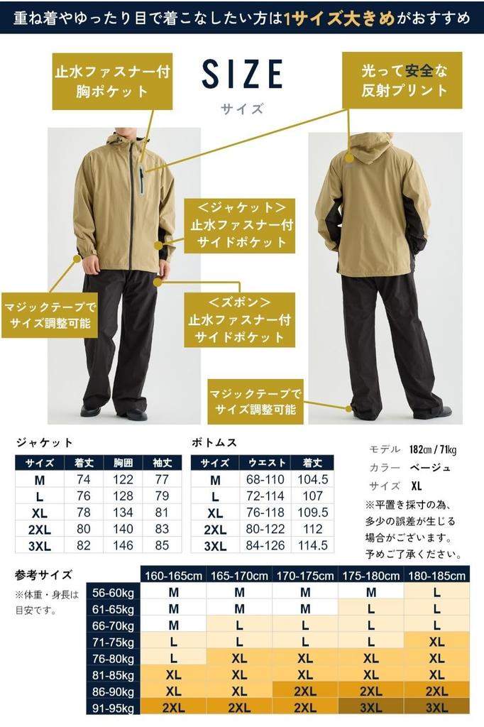 Rainwear Set and with Mesh Lining for Breathability Waterproof Rain Gear for Fishing [BENKE] Men's (Top Bottom) - Commuting, School, Cycling, Hiking,
