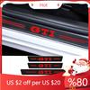 2026 New For VW VOLKSWAGEN Car Front Rear Threshold Decals Door Sill Protector Stickers for Volkswagen VW GTI Emblem BORA GOLF J