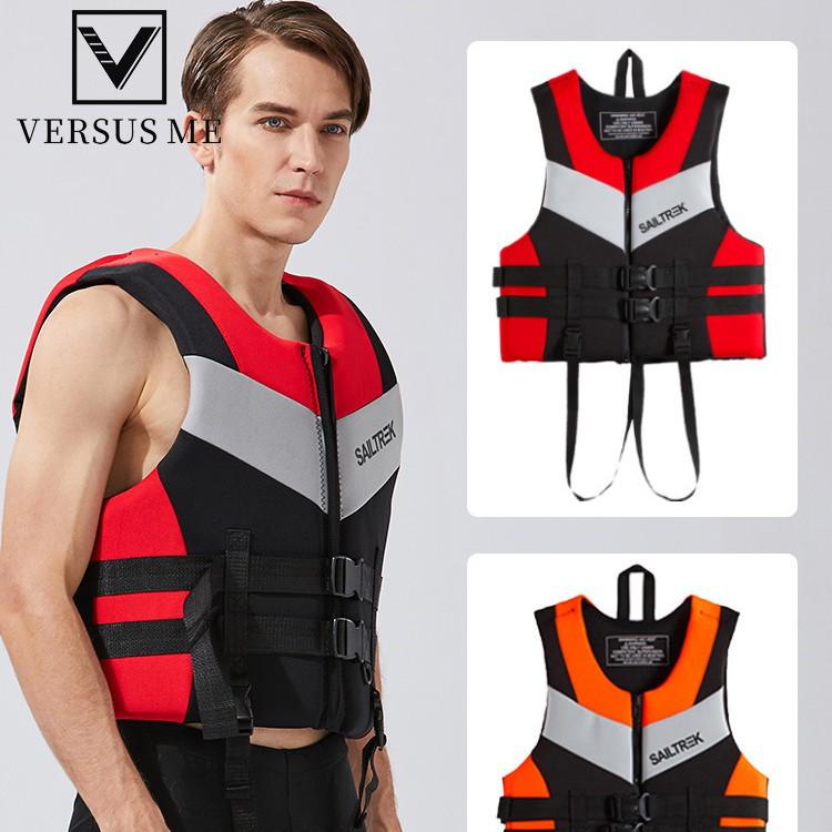 High Buoyancy Life Jacket for Adults & Children - Thickened Swim Vest for Outdoor Activities Like Swimming, Rafting, Snorkeling, and Fishing