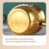 Versatile Handcrafted Turkish Coffee Pot Handle Stable Melting Jug Stainless Steel Lid Heating Pot Household