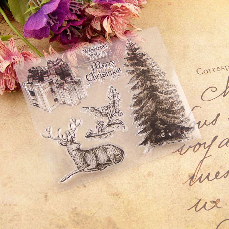 Timbri In Silicone Trasparente Per Scrapbooking E Biglietti Fai Da Te – Qoiseys – Motivi Vari, Confezione Singola