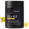 D3 K2 Veggie Softgels 5000 IU Vitamin D3 100 Mcg K2 Immune Bone Health