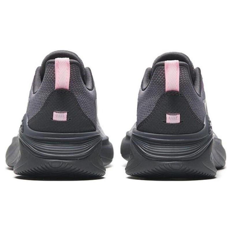 Anta Women's City Comfort Non-slip Wear-resistant Low-top Running Shoes Grey Pink 122335566-3