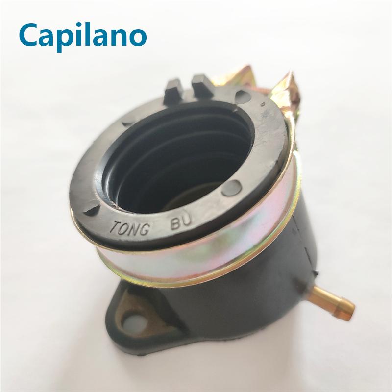 Motorcycle Scooter Carburetor Intake Manifold Interface Joint Boot for 250cc CF250 CN250 GY6-250 Scooter ATV Quad Go Kart 172MM