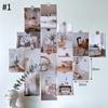 6/915/20pz Carte Ins Biglietto Messaggio Cartolina Decorazione Muro Camera da Letto Adesivi Murali Decorativi Decorazione Stanza Oggetti di Scena per Fotografia