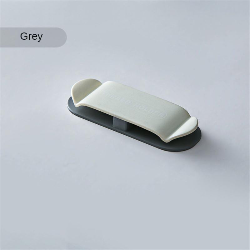 Clamp Cable Plugs Organizer Wire Clips Punch-Free Adapter Fixing Device Holder Retainer Thread Fixer Universal Hook