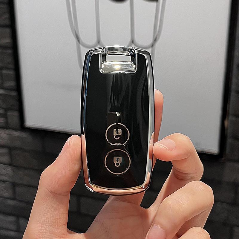 2 Buttons TPU Car Key Case Cover Holder Shell Fob Protector for Suzuki SX4 Swift 2007 2009 Grand Vitara Scorss XL-7 Protector Accessories