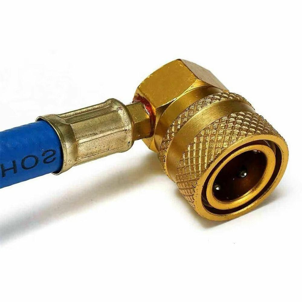 Adapter Refrigerant Recharge Kit Manometer Car Conditioning Kit  Freon Refilling